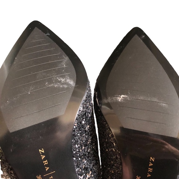 ZARA Sparkly Boot Heel - Picture 8 of 15